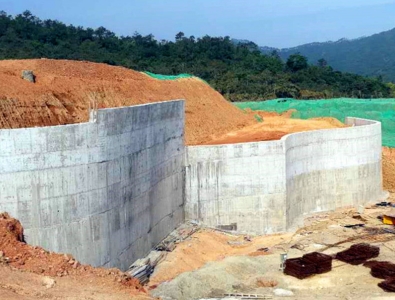 星河山海半岛一期2、3、4组团补充悬臂式、扶壁式挡土墙工程（惠州▪惠东）