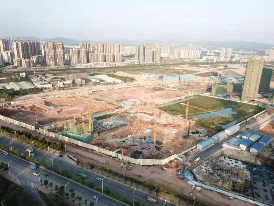 文头岭鹿江沥项目一二期基坑支护及一期桩基础工程-现场情况