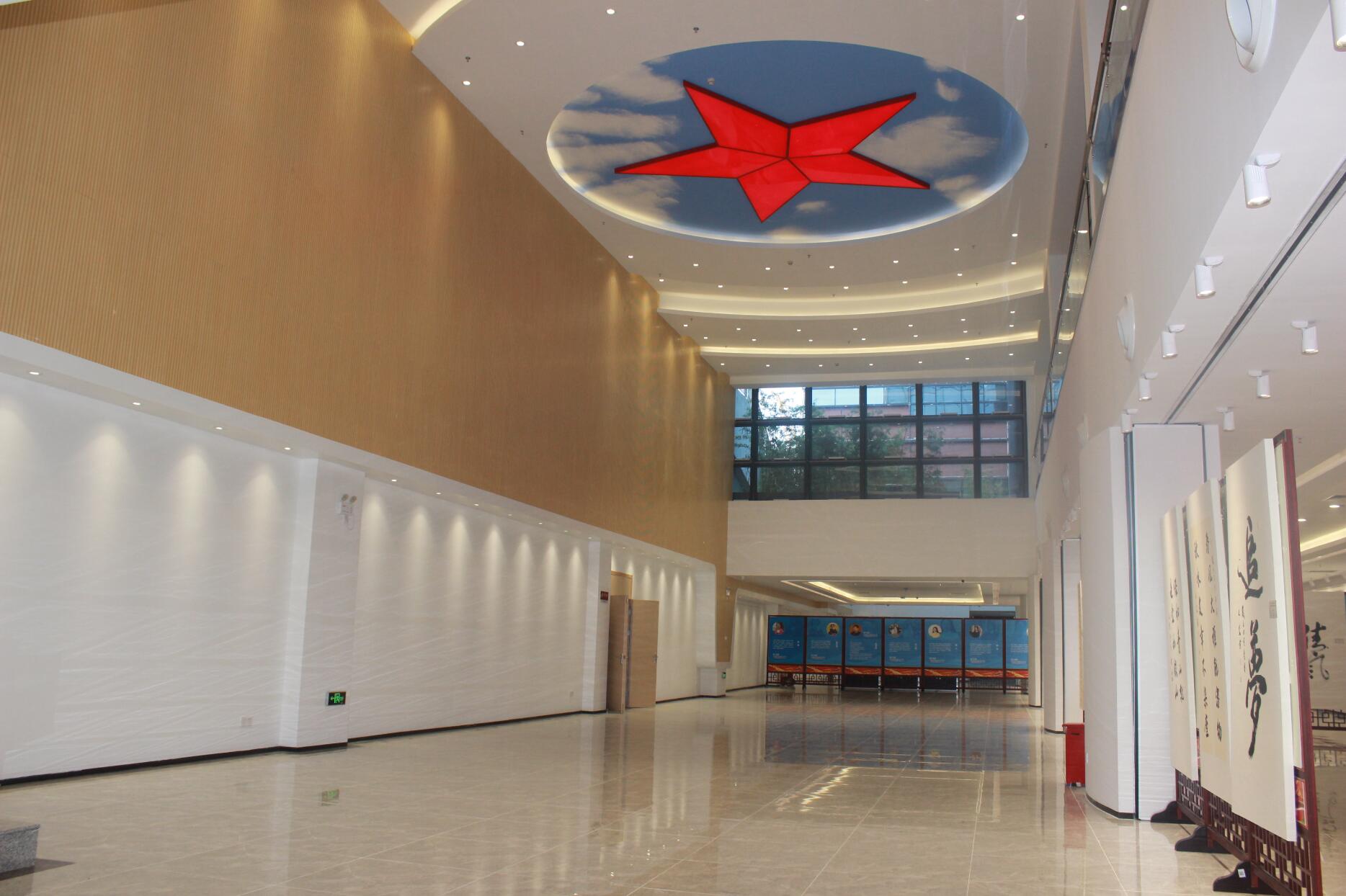 松岗街道党群服务中心装修工程-竣工现场照