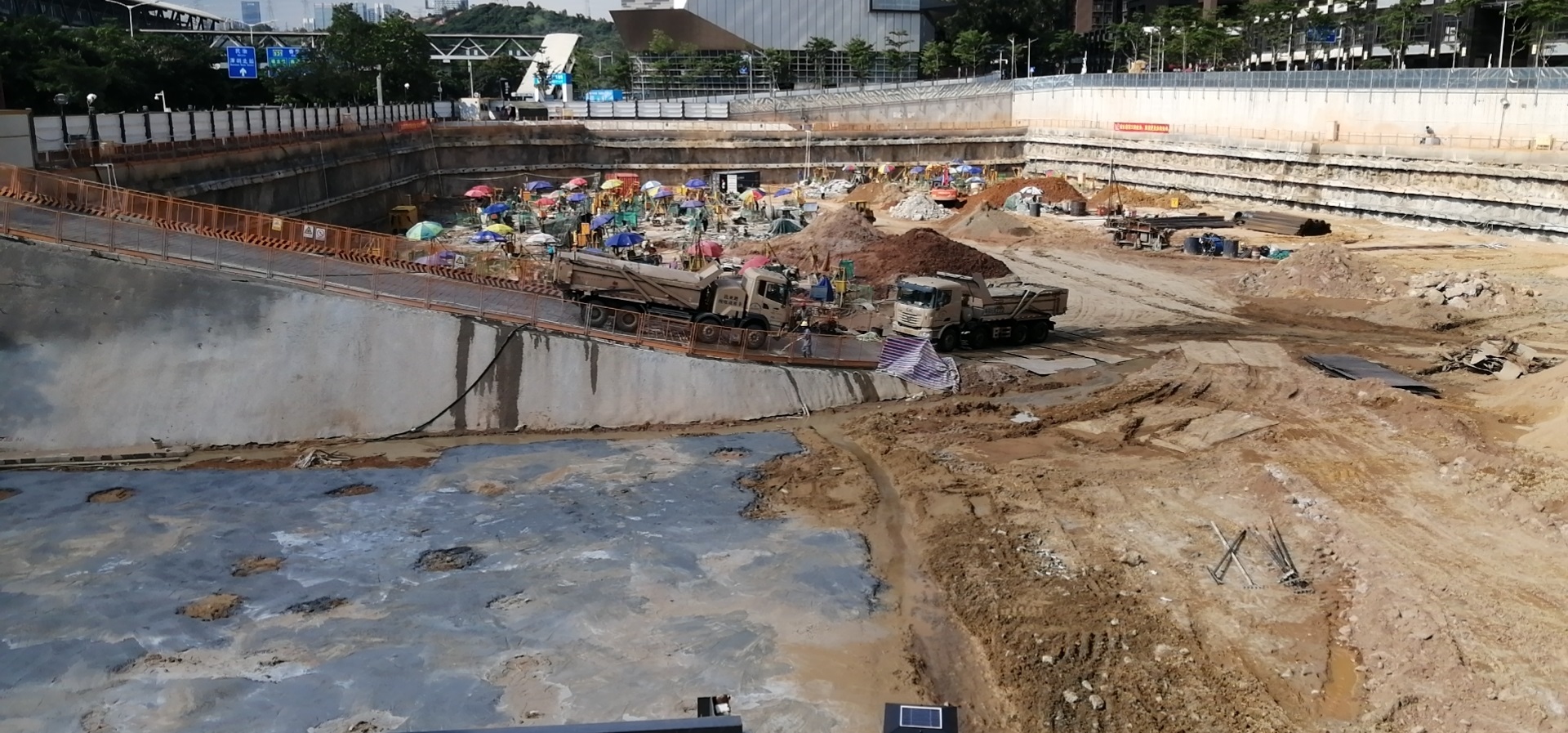 白石岭汉园茗院项目2020年6月12日现场