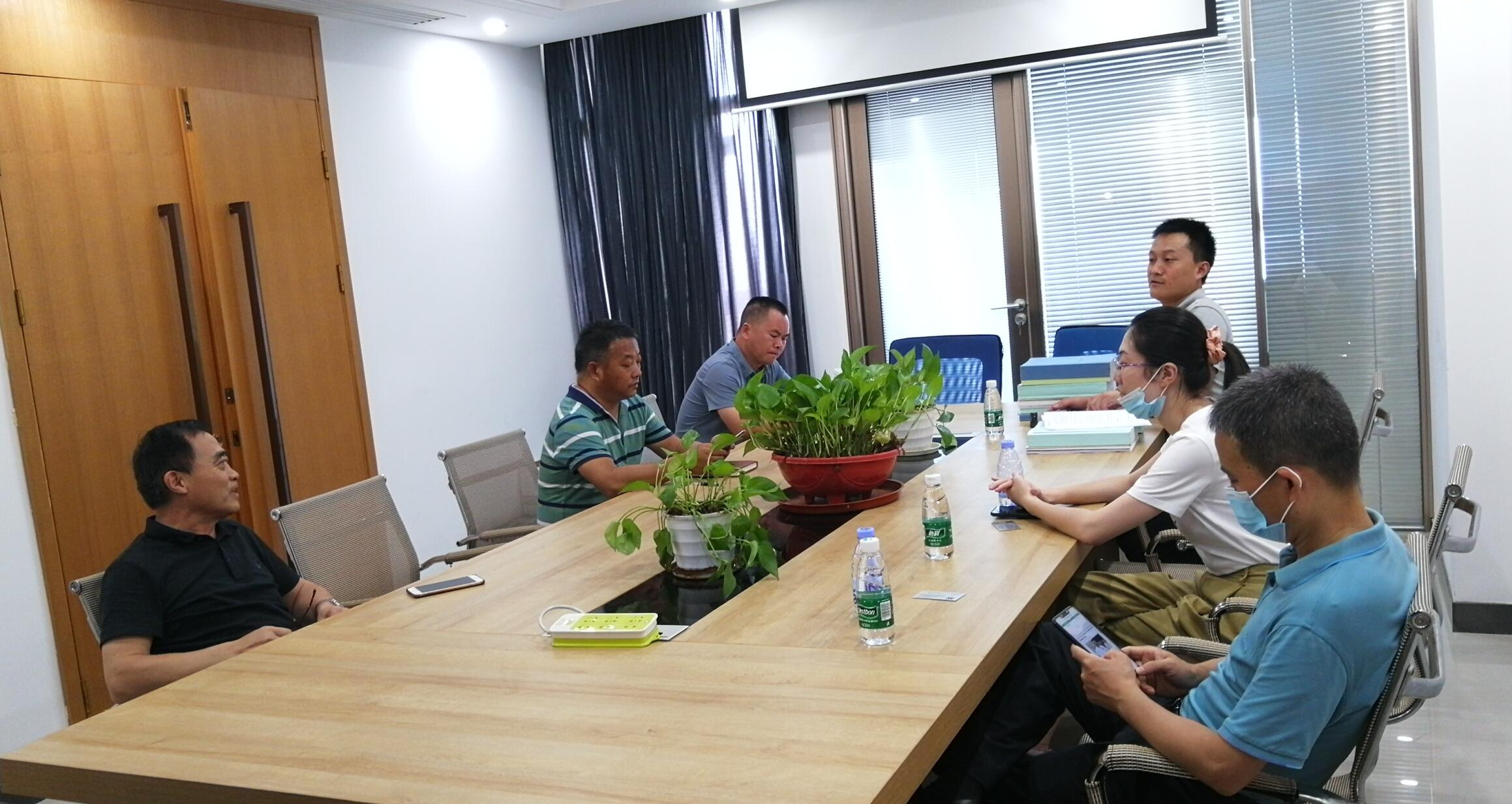 龙光地产来我司考察