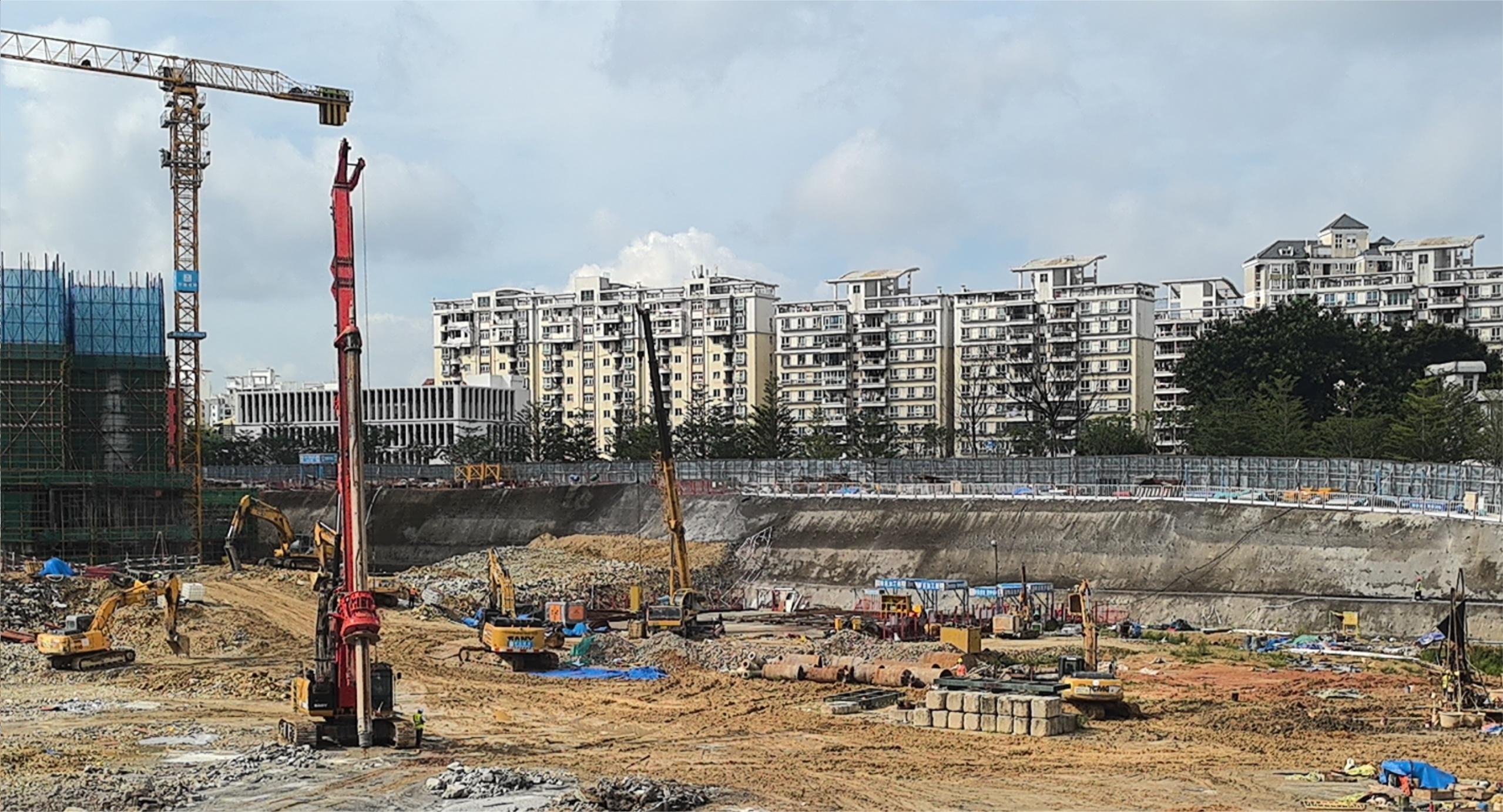 华润东莞火炼树项目D05地块项目2025.6.19-6.23施工剪影