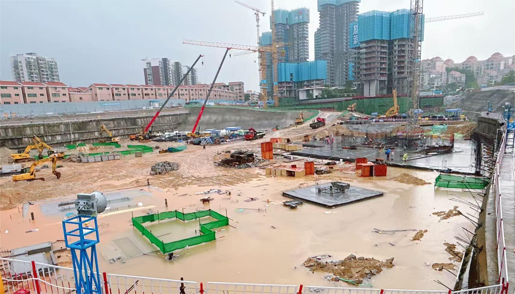 华润东莞火炼树项目一期D05地块桩基及基坑支护工程2025.9.8-9.14施工剪影