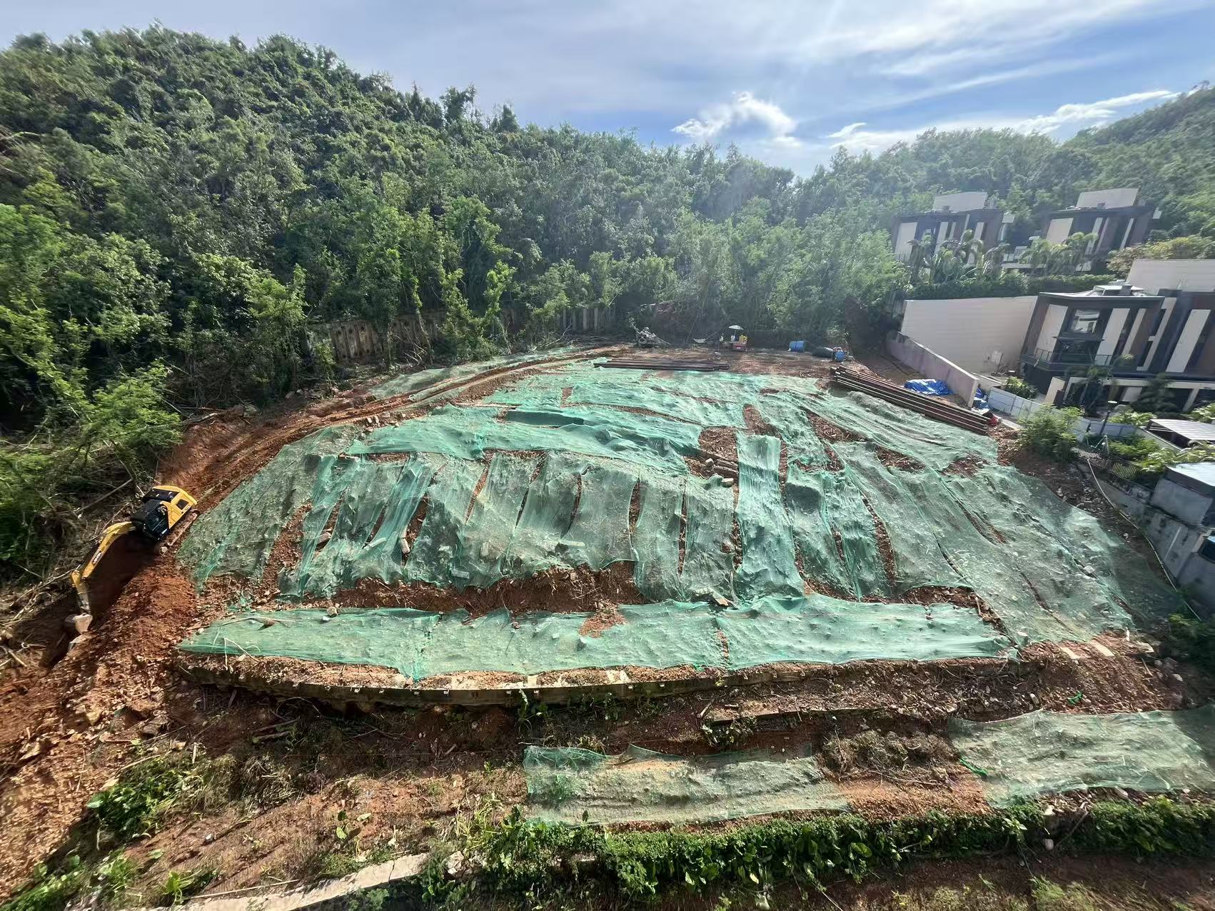 海南公司森林公园项目边坡支护工程2025.9.22-9.28施工剪影