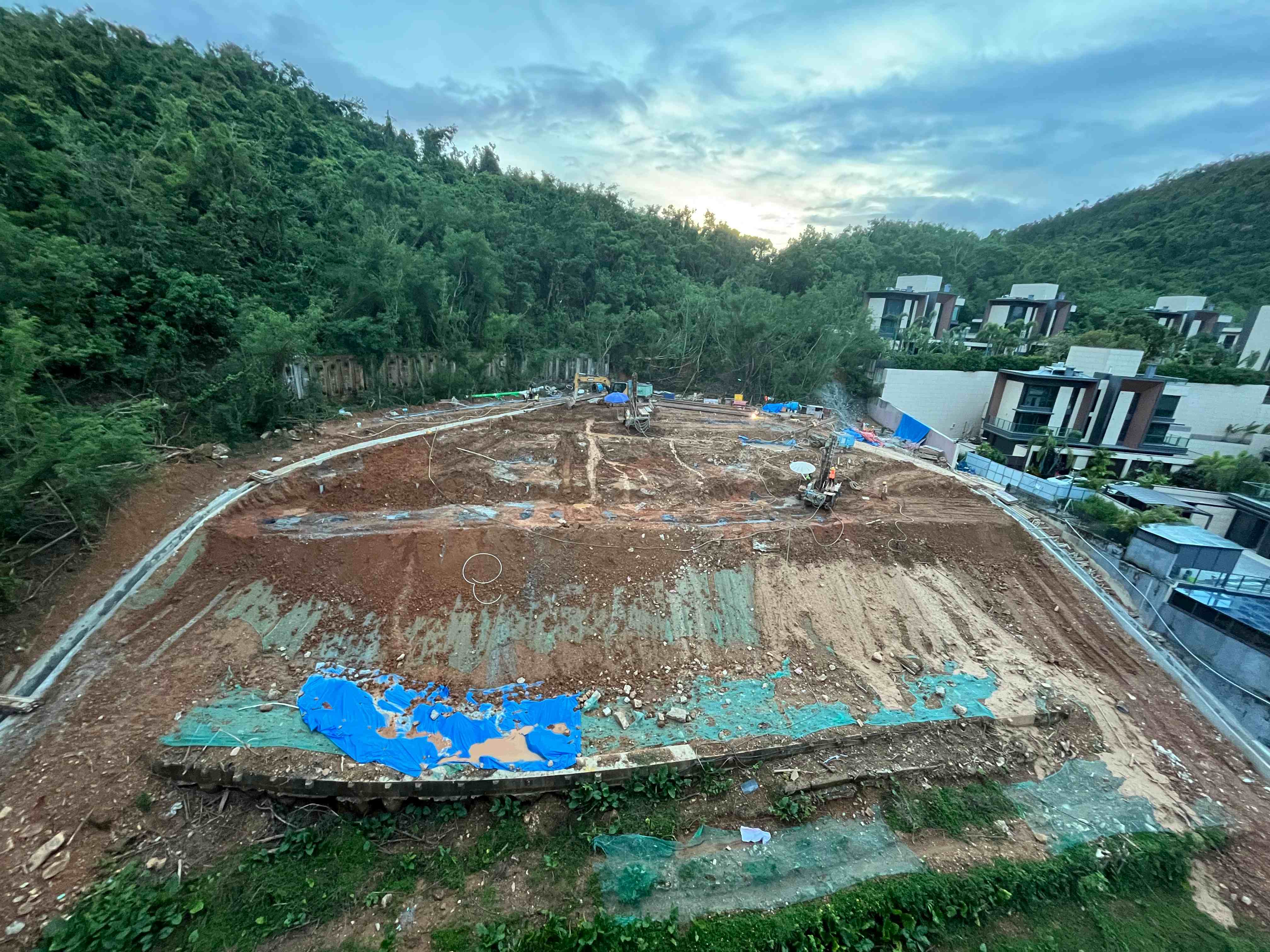 海南公司森林公园项目边坡支护工程2025.10.13-10.19施工剪影