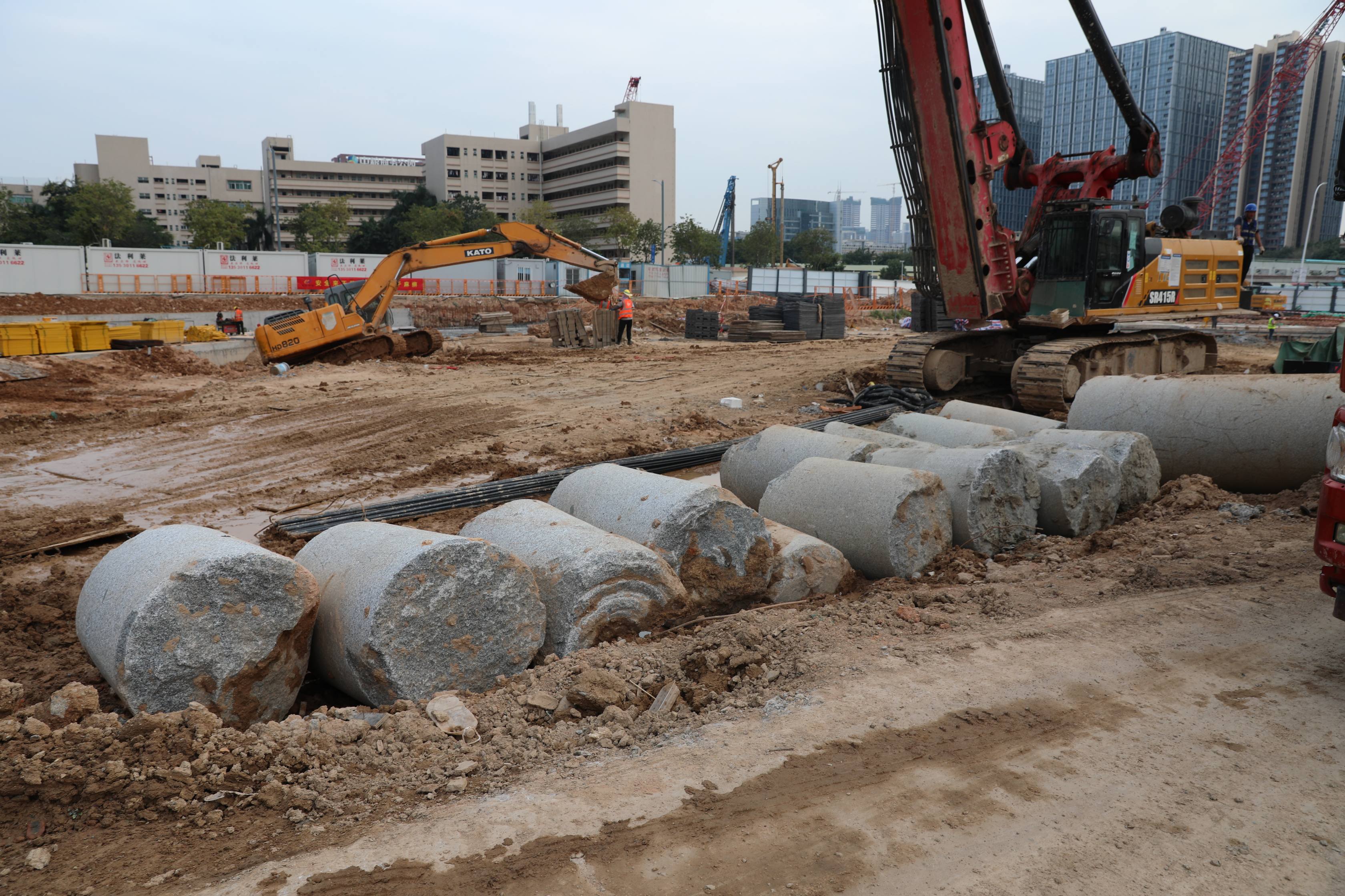 宝安区芯片及数字视讯联合产业基地基坑支护及土石方工程