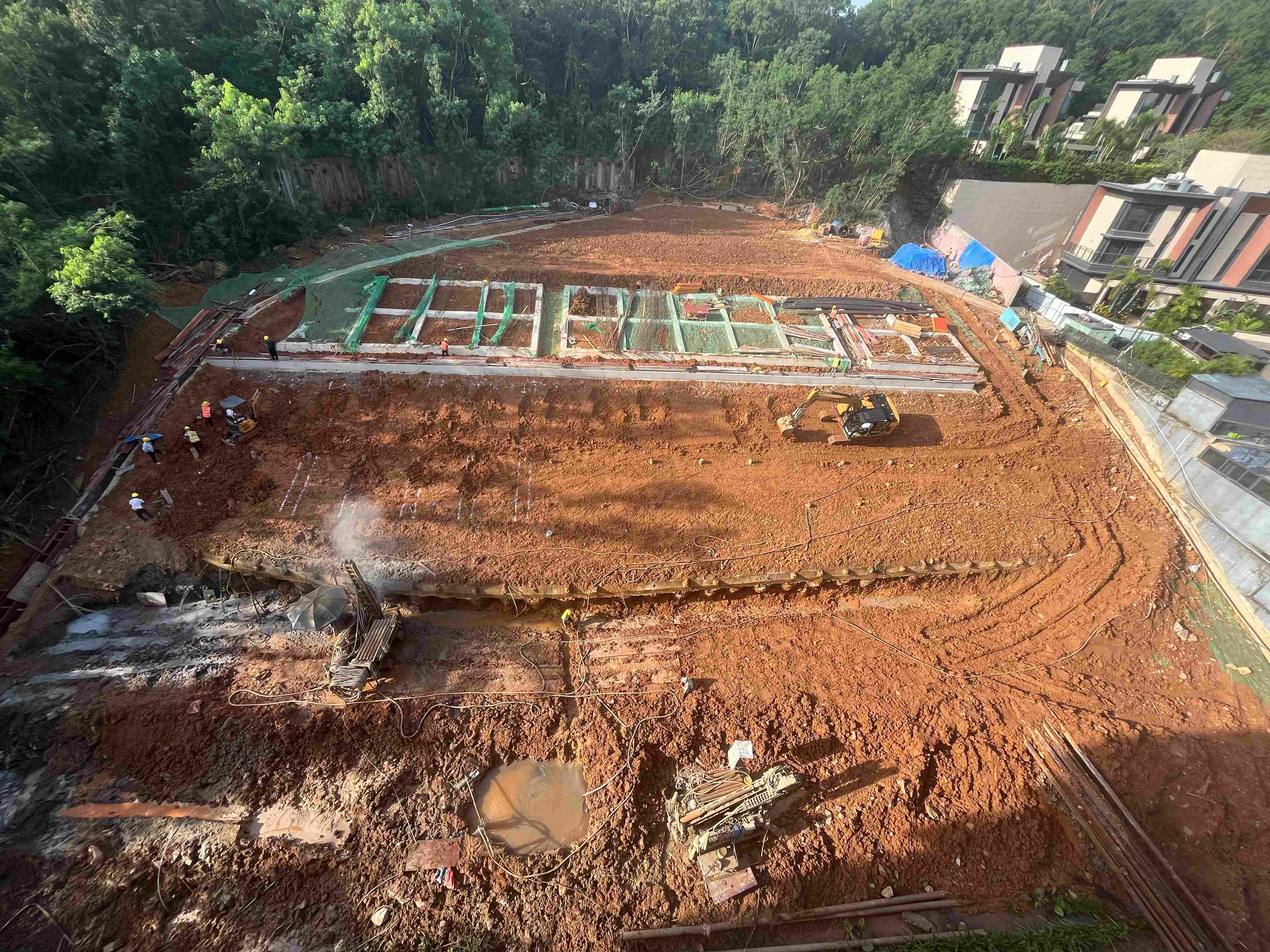 海南公司森林公园项目边坡支护工程2025.11.10-11.16施工剪影