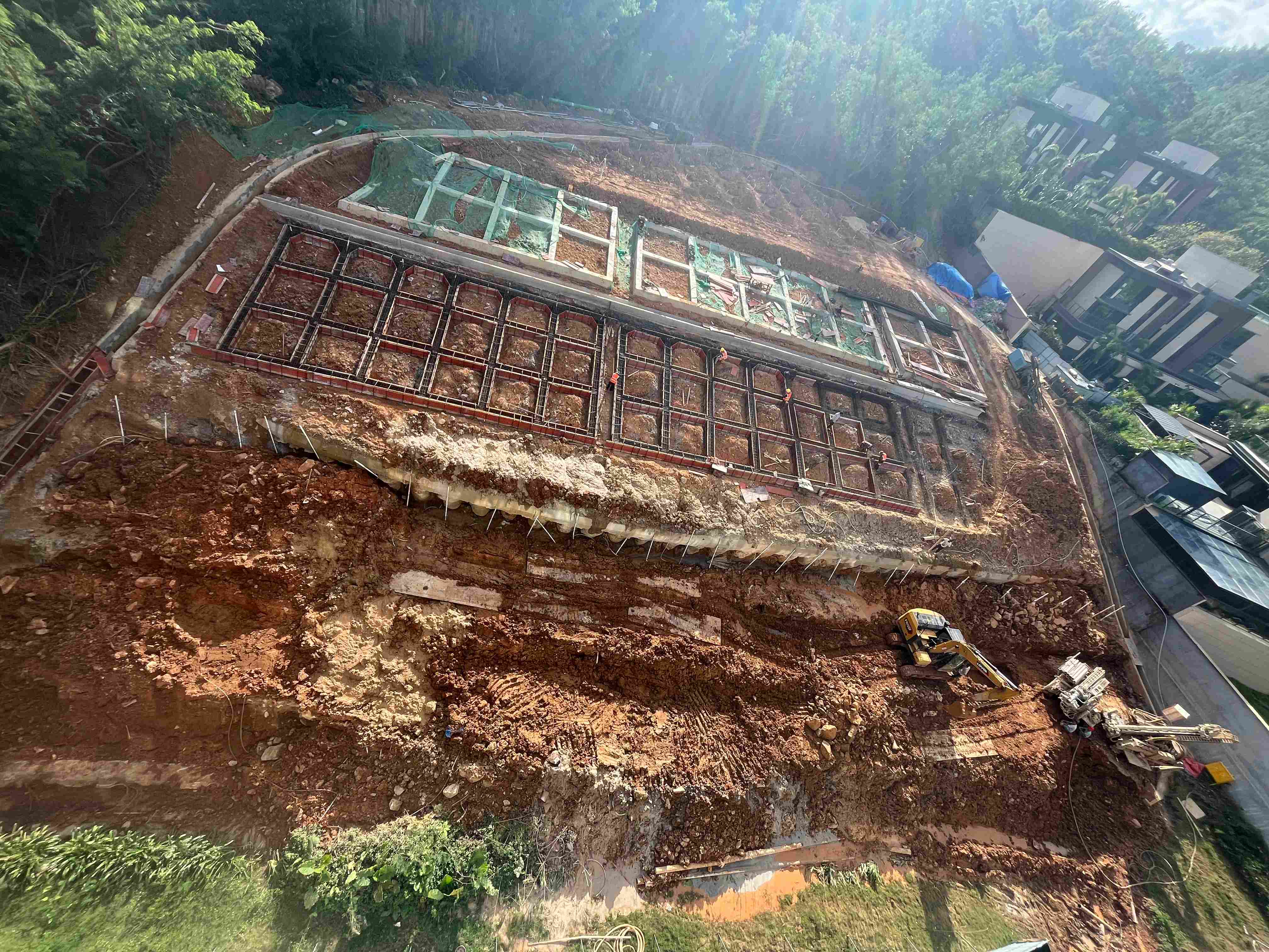 海南公司森林公园项目边坡支护工程2025.11.17-11.23施工剪影