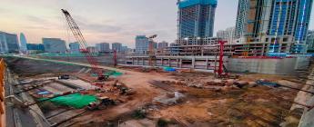 罗湖湖贝A2地块桩基础工程2025.2.18-2.24施工剪影