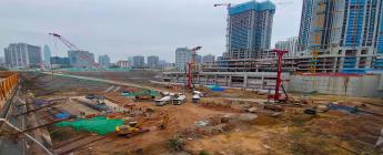 罗湖湖贝A2地块桩基础工程2025.2.24-3.2施工剪影