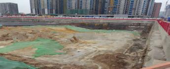 华润光明润宏城二期02-12地块桩基支护工程2025.2.24-3.2施工剪影