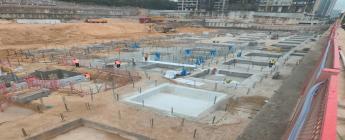 颐安乐城三期地基与基础工程2025.3.2-3.9施工剪影
