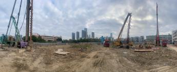 东莞万科龙湾花园（K4）基坑支护及桩基础工程2025.3.10-3.16施工剪影