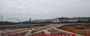 广州万科城市之光金融地块桩基及基坑支护工程2025.3.17-3.23施工剪影