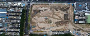 东莞万科龙湾花园（K4）基坑支护及桩基础工程2025.3.24-3.30施工剪影